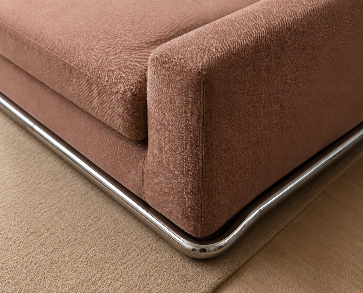 Premium Metal Railing Sofa Base | Stainless Steel Frame Support for Modern Sofas | Enhanced Stability, Safety & Luxury Design