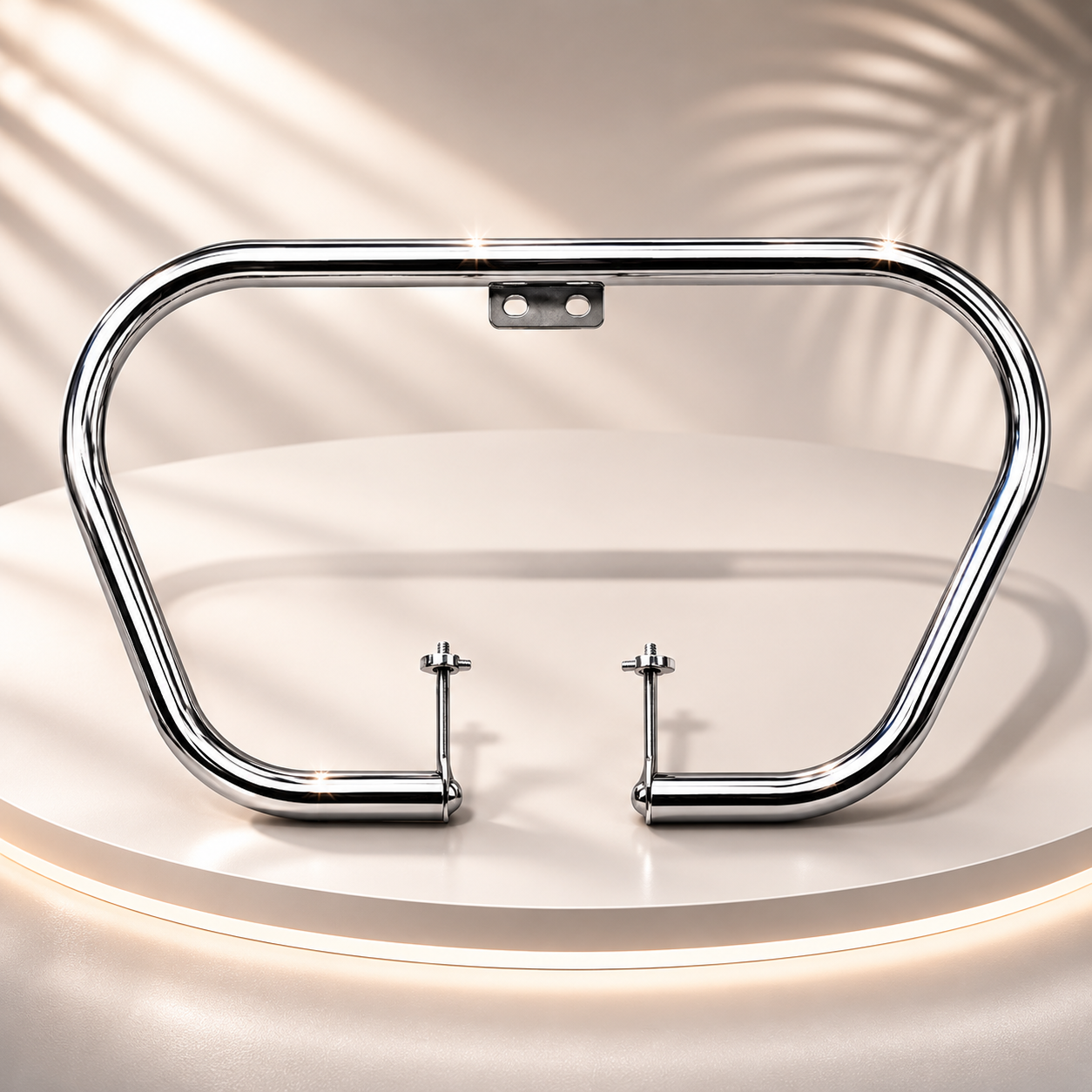 Butterfly 1.5 Inch Big Pipe Leg Guard & Engine Guard for Royal Enfield Electra, Standard, Thunderbird & Classic BS3/BS4 – Heavy Duty Stainless Steel Crash Guard