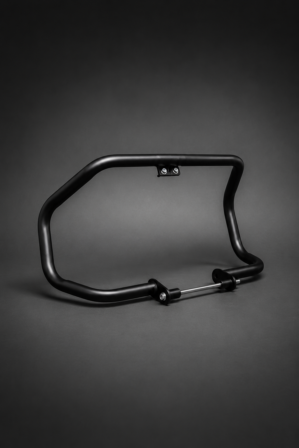 Hunter 350 Large Engine Guard / Leg Guard | Heavy Duty 1.25 Inch Thick Pipe | Matte Black Finish | Crash Protection for Royal Enfield Hunter 350 (2022-2026)