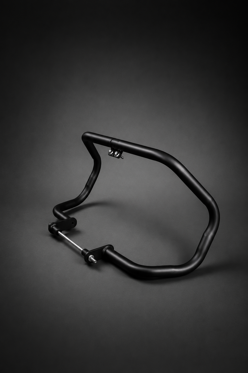 Hunter 350 Large Engine Guard / Leg Guard | Heavy Duty 1.25 Inch Thick Pipe | Matte Black Finish | Crash Protection for Royal Enfield Hunter 350 (2022-2026)