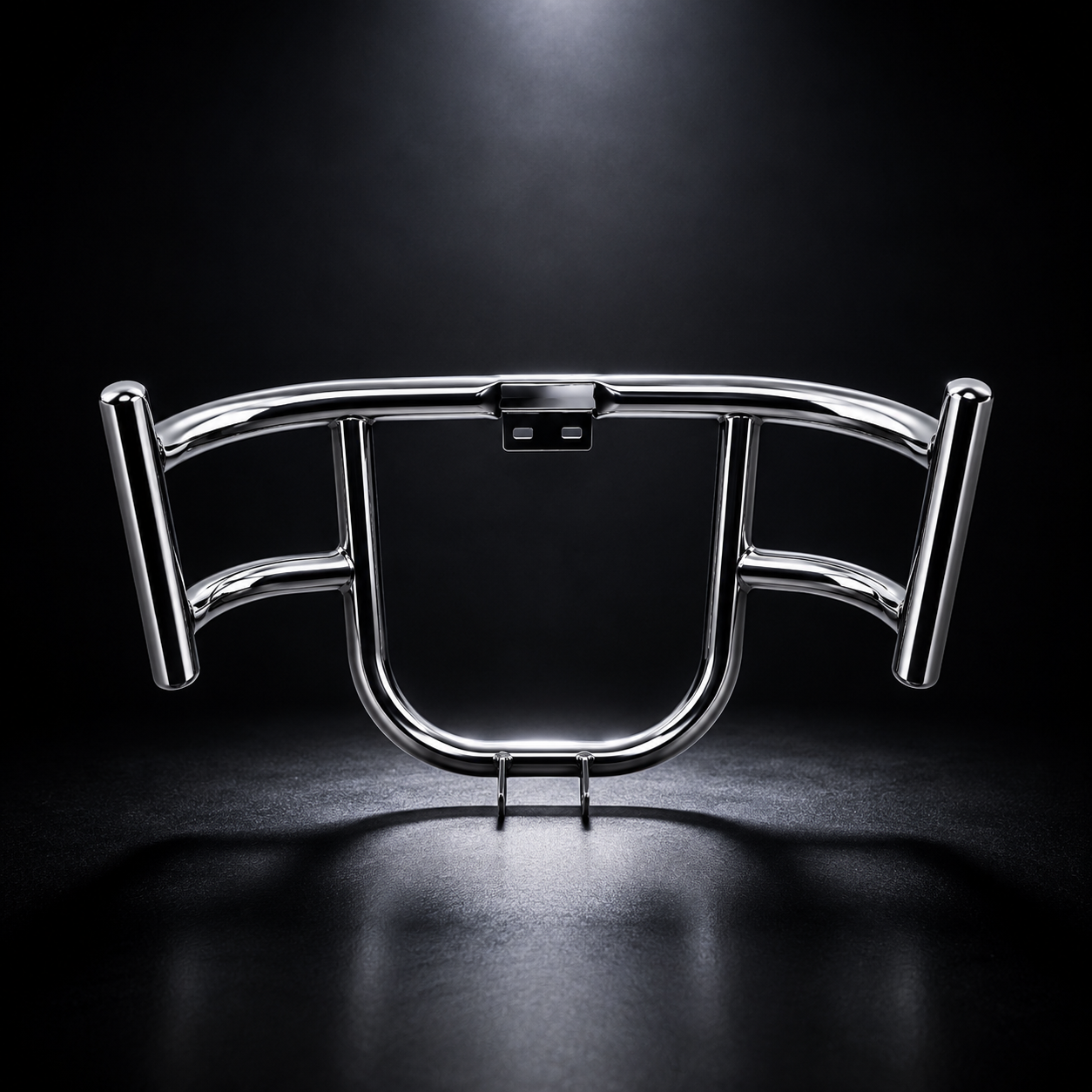 Airfly 1.5 Inch Heavy Duty Stainless Steel Leg Guard for Royal Enfield Classic 350/500 BS3 BS4, Electra, Standard & Thunderbird 350/500 | Crash Guard Engine Protection | Rust Resistant Mirror Finish