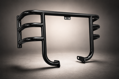 Airfly 3 Bend Leg Guard & Engine Guard for Royal Enfield Classic 350 (2022-2026) – Heavy Duty 1.25 Inch Crash Guard, Premium Black Finish | Compatible with Heritage Premium, Heritage Classic, Signals, Dark, Classic Chrome & Redditch