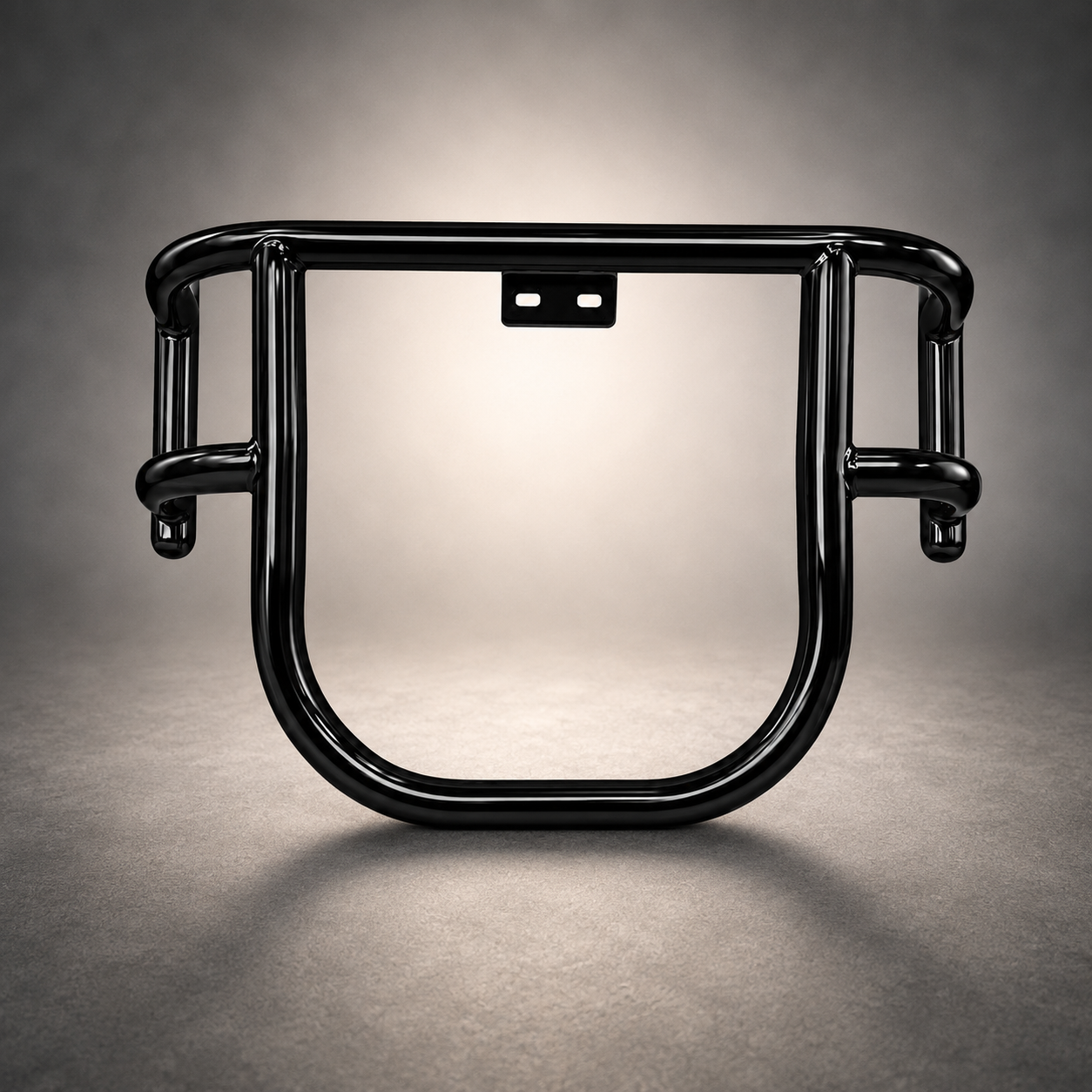 Airfly 1.5 Inch Leg Guard for Royal Enfield Classic BS3/BS4, Standard, Electra & Thunderbird | Heavy Duty Crash Guard Matte Black