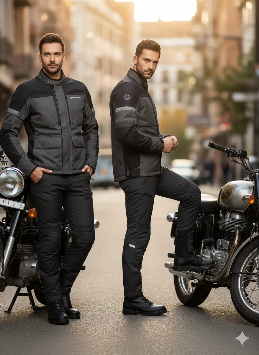 Royal Enfield Riding Jacket for Men – Lightweight Protective Motorcycle Jacket