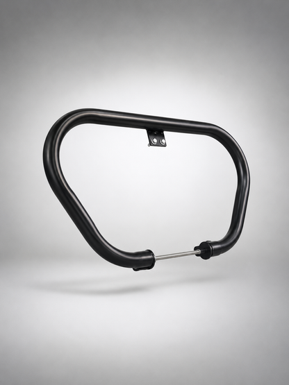 Royal Enfield Bullet 350 Butterfly Leg Guard & Engine Guard (2022-2026) | Compatible with Standard 350, Military 350, Black Gold 350 & Battalion Black 350 | Heavy Duty 1.25 Inch Pipe | Mirror Shining Finish | Premium Crash Protection
