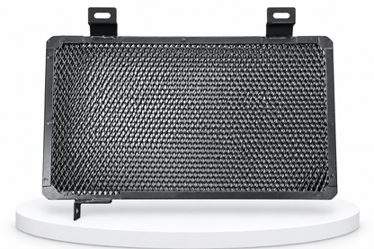Radiator Guard Compatible with Aprilia RS 457 | Heavy-Duty Metal Mesh Protection | Premium Black Finish | Durable Radiator Protector