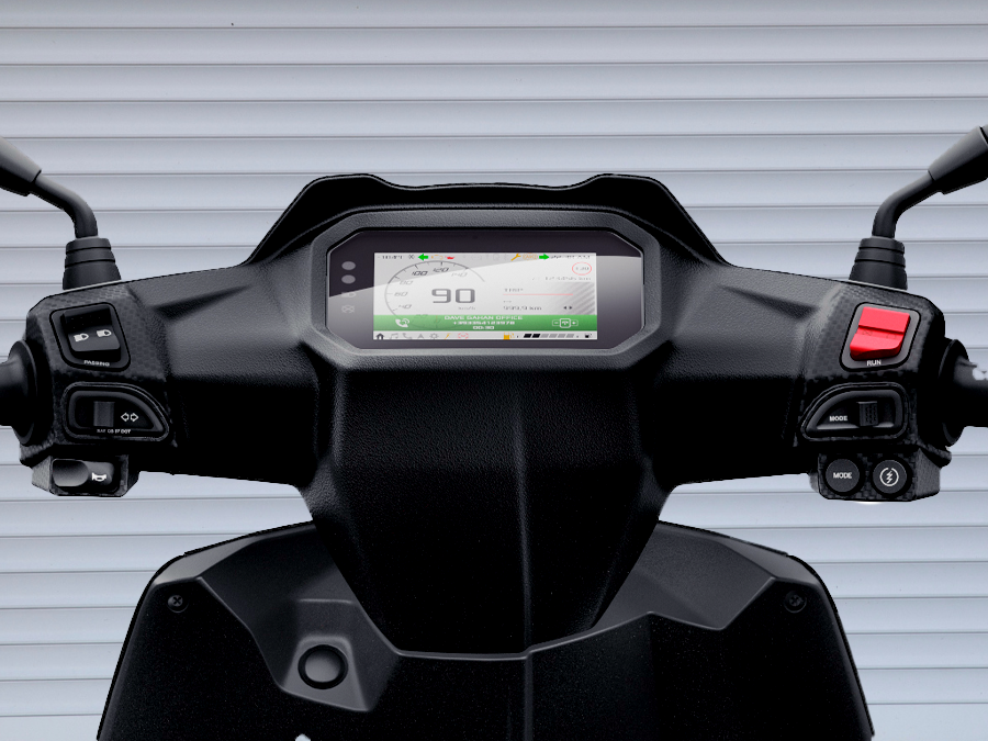 Aprilia SR 175 hp.e - TFT Dashboard