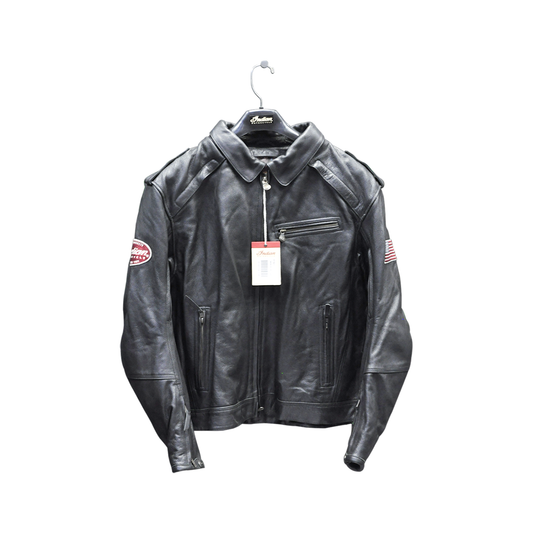 Indian Motorcycle Leather Jacket Black