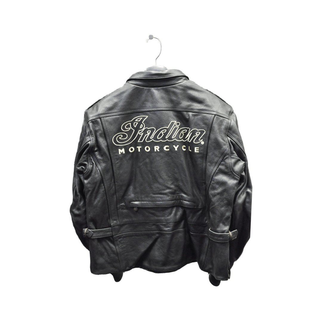 Indian Motorcycle Leather Jacket Black