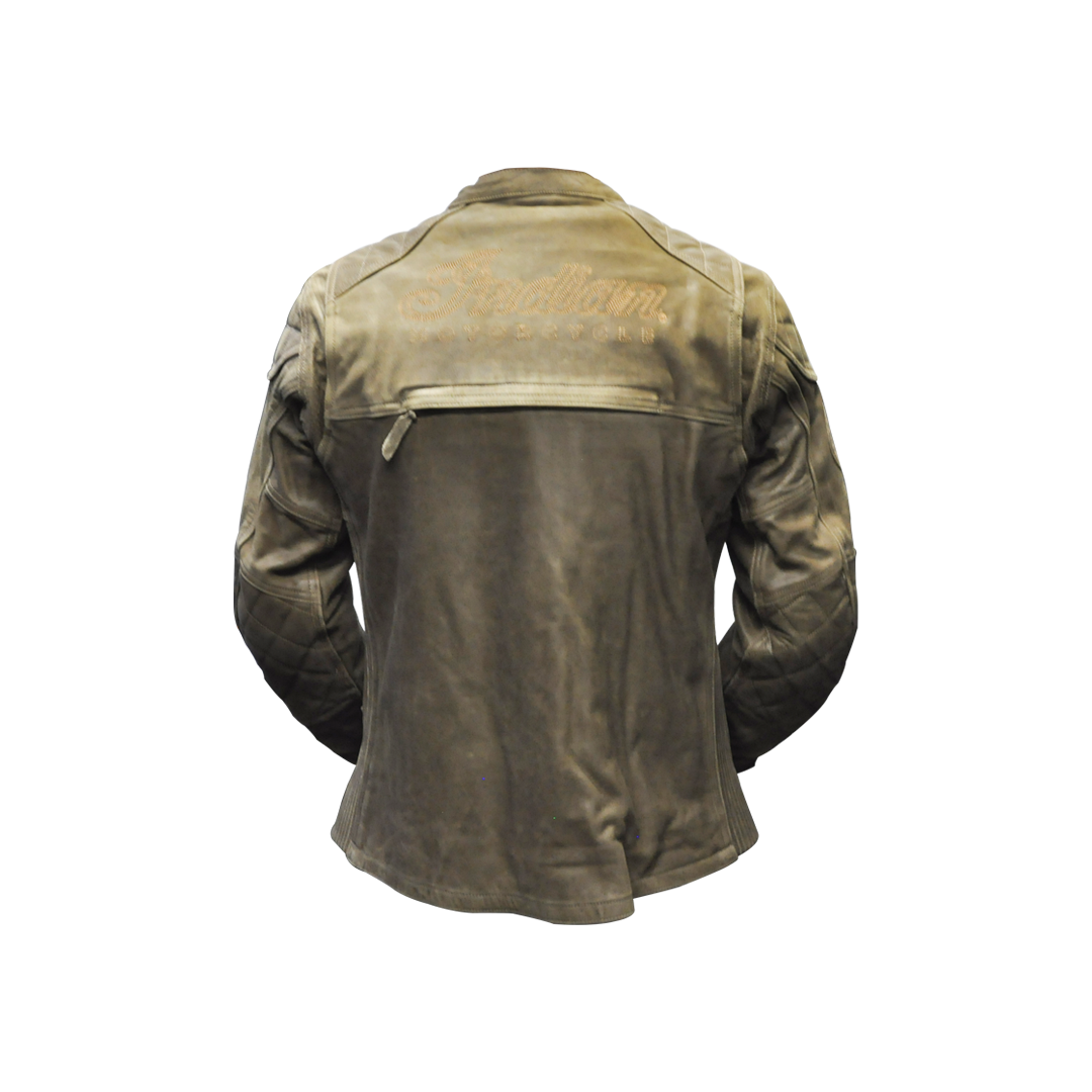 Indian Motorcycle Leather Jacket Tan
